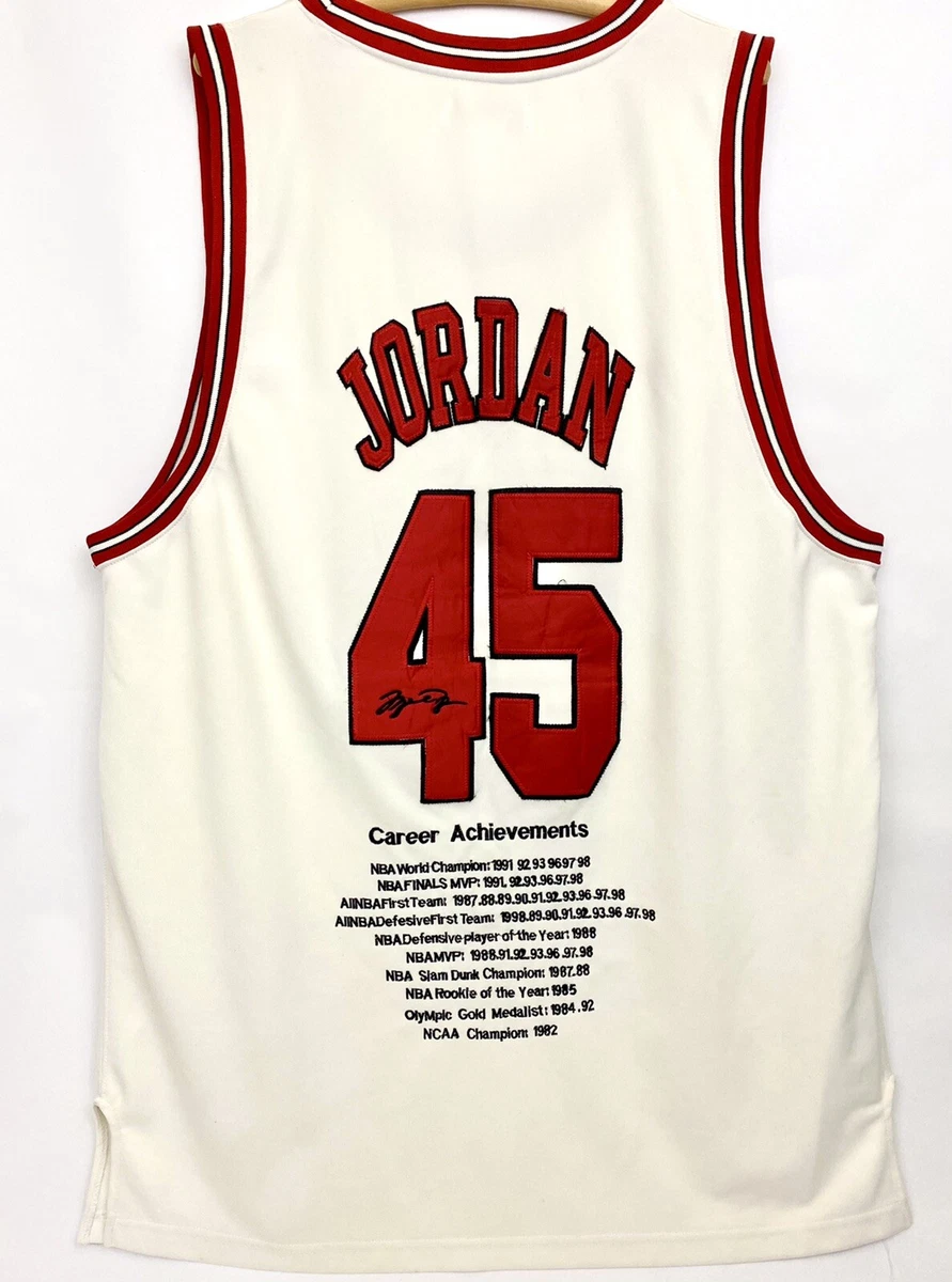 Michael Jordan - Mitchell and Ness - Career Achievements Jersey - Chicago  Bulls!