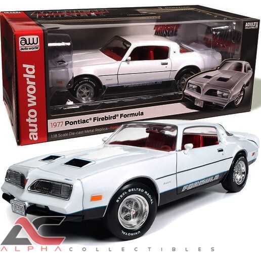 AUTOWORLD AMM1318 1:18 1977 PONTIAC FIREBIRD FORMULA (CAMEO