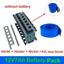12V 3S7P Li-ion 18650 AA Battery Case welding Nickel Holder 40A BMS Shrink NEW