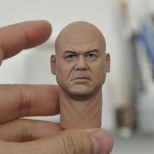 1/6 Solider Gangster Head Sculpt For 12" Male Sstar Action Figure Body