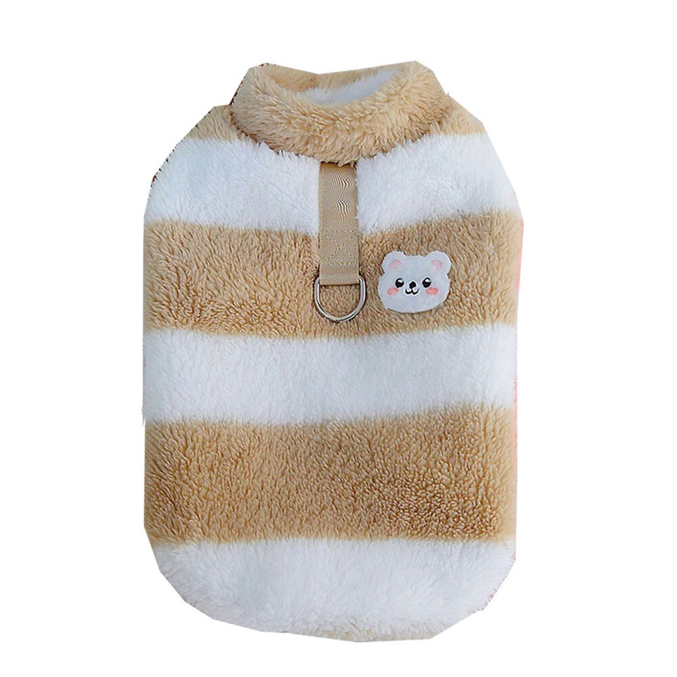 Fleece Pet Dog Clothes for Dogs Clothing Warm Dog Vest Shirt Puppy Cat