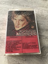 Rod Stewart  Foolish Behaviour  Cassette Tape