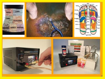 IMMUNE BOOSTER! Dyna-Chi Ionic Foot Bath Detox Machine - w/ 1 Classic array