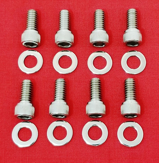 PONTIAC VALVE COVER BOLTS KIT 326 350 389 400 421 428 455 GTO STAINLESS
