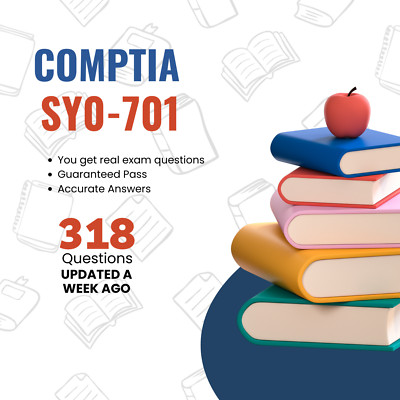 CompTIA SY0-701 with 318 Qestions & Answers