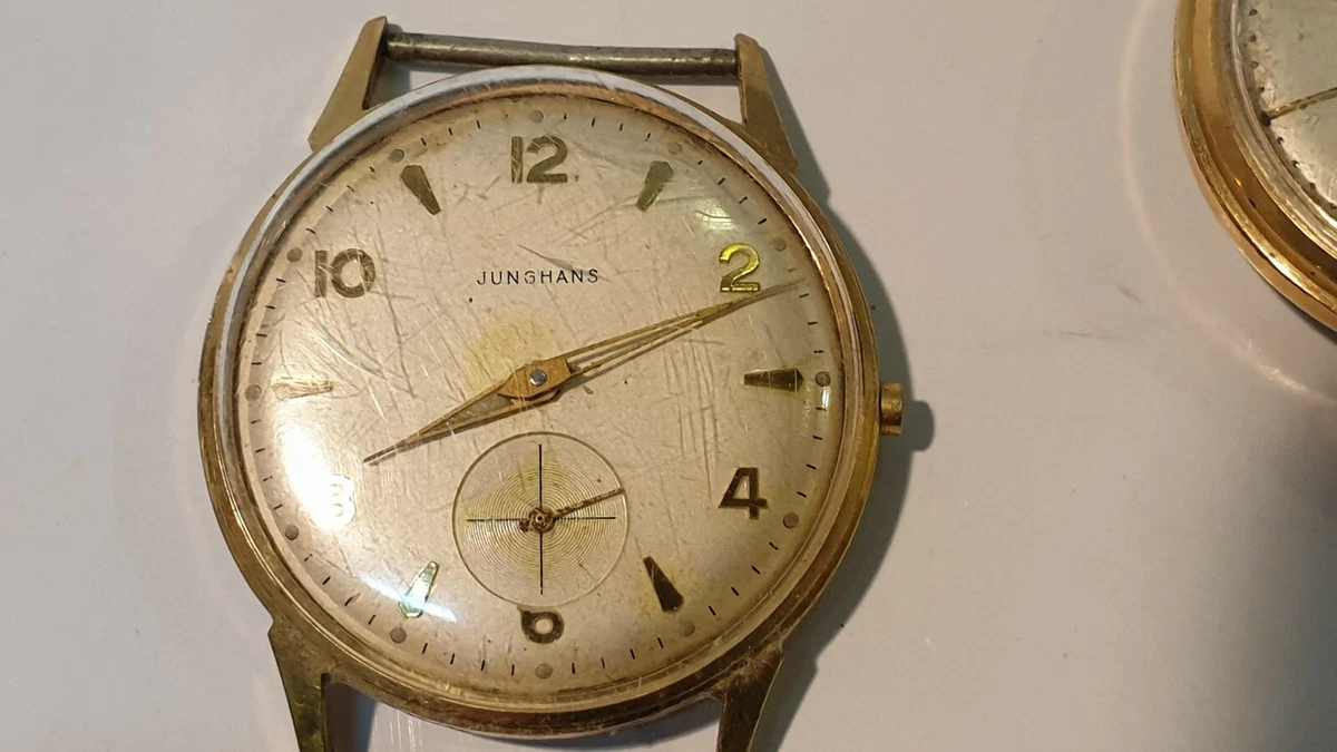 Junghans stainless deals steel back