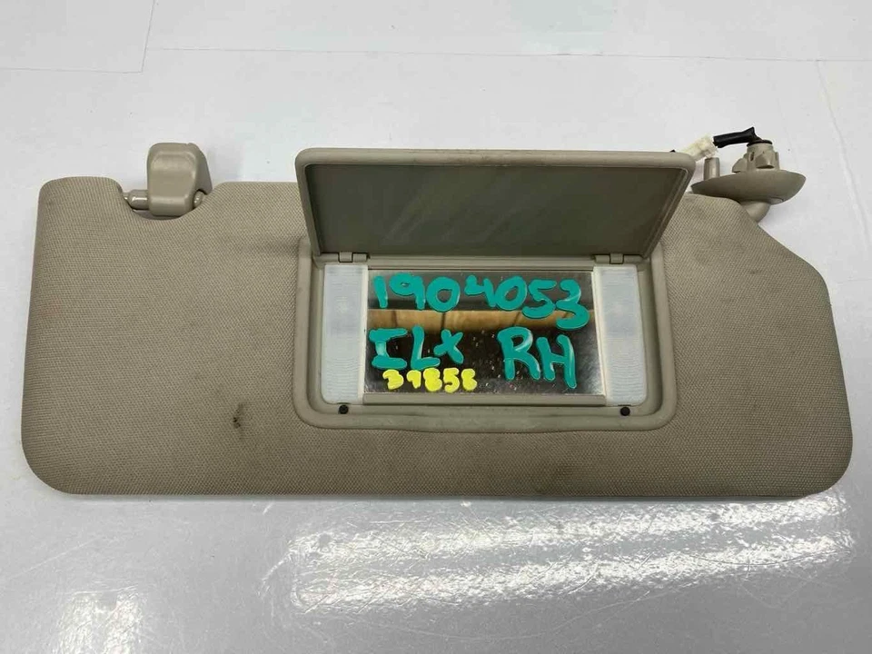Acura TSX sun visor 2012 to 2014 right side illuminated assy OEM 83230TL2A11ZB - Image 2 of 4