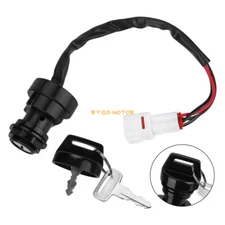 Ignition Key Switch for Yamaha Big Bear 350 YFM350FW YFM350U 1995 1996 1997-1999