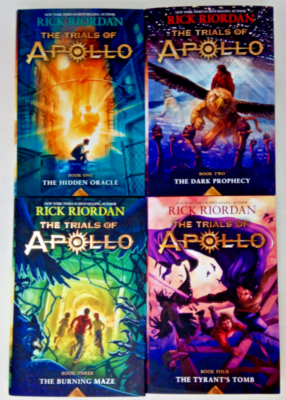 TRIALS OF APOLLO Series by Rick Riordan HARDCOVER Set Books 1-4