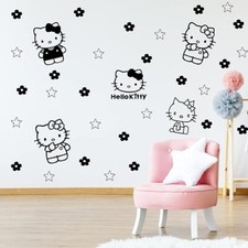 Vinyl Art Decal Decor Hello Kitty - From 7 To 9 Each - Cute Trendy Inspiring