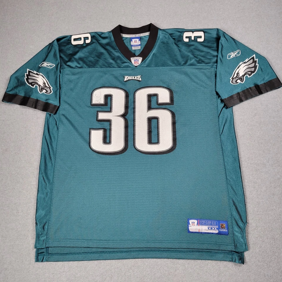 Camiseta Brian Westbrook Philadelphia Eagles Hombre 2XL Reebok On Field Midnight Home Foto 2 de 4