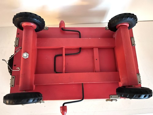 1960’s GECEVO WOOD TOY TRACTOR W/TRAILER - MADE In GERMANY - MUST SEE VG- COOL!! - Picture 24 of 24