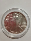 1987 American Silver Eagle .999 Fine Silver Coin - Uncirculated & Clean w/ Case