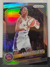 2025 Panini Prizm WNBA Parallel Holo Silver AZURA STEVENS #64 Sparks