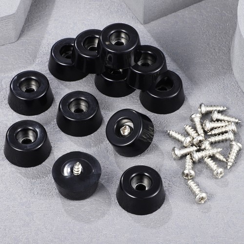 Foot Pad Screw Set Table Leg Floor Protectors Furniture Rubber Feet Anti Slip - Picture 3 of 11