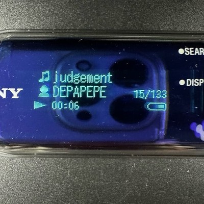 SONY NW-A608 Walkman Portable Audio Player 2GB Violet Fully Tested