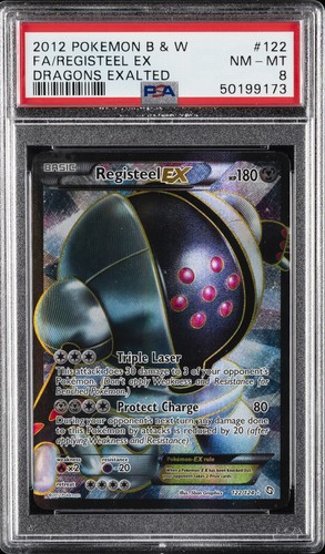 Registeel-EX graded PSA 8 for sale on eBay