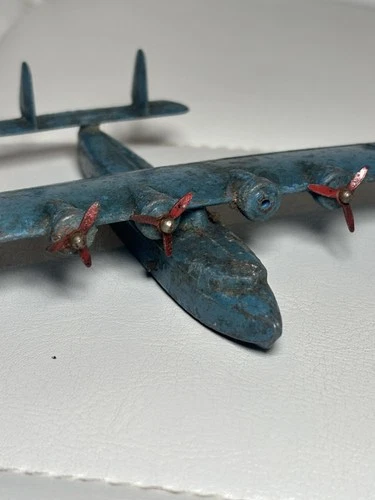 Dinky - Vintage Flying Boat 60w - Blue VERY RARE  Aeroplane  playworn see photos