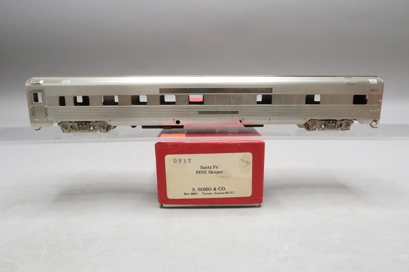 HO BRASS SOHO 0718 SANTA FE PINE SLEEPER F/PLATED