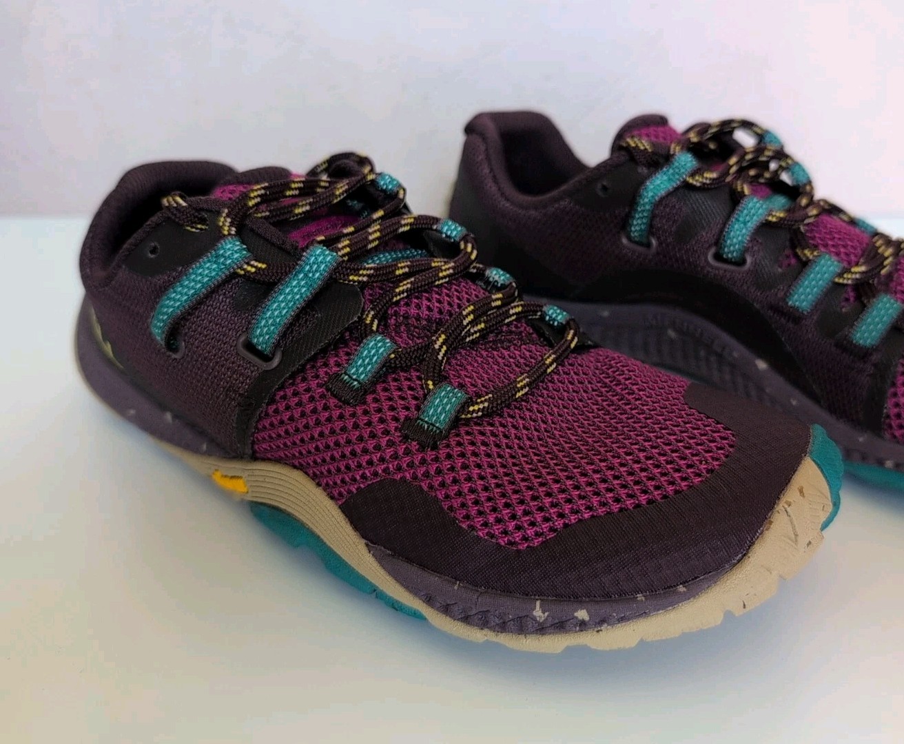 Scarpe da trekking donna Merrell Trail Glove piedi nudi viola Vibram J067040 taglia 5 5
