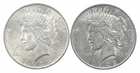 1923 & 1922 & Peace Silver Dollar $1 Bullion Collection Lot *957
