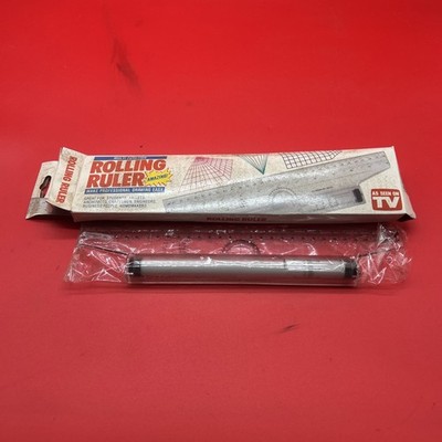 Vintage Rolling Ruler 12'' Multi Function make professional drawings easy
