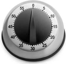 Kitchen Timer for Cooking, Chef Cooking Magnetic Timer - No Batteries Required