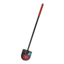 Heavy Duty 12-Gauge Caprock Shovel With Steel Handle