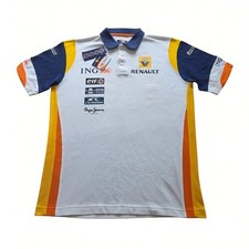 Renault F1 Team 2007 ING Polo Shirt NWT New With Tags Large Alonso Era Official