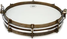 A&F Drum Company Pancake Snare Drum - 12" - Brass