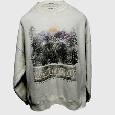 VTG Abercrombie & Fitch Oversized Styled Sweatshirt | Great Smoky Mountains XXL
