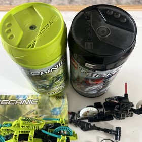 Lego 8509 8514 Technic Lot of 2 / Onyx / Swamp  - w/Canisters