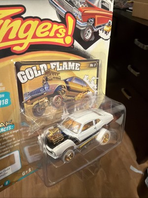 JOHNNY LIGHTNING STREET FREAKS ZINGERS 1972 MAVERICK CHASE WHITE