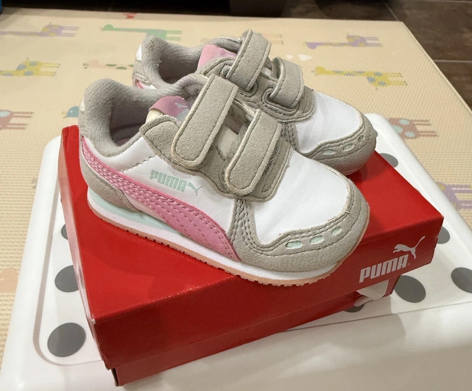 Puma Cabana Racer SL 20 V bambino rosa taglia 5C
