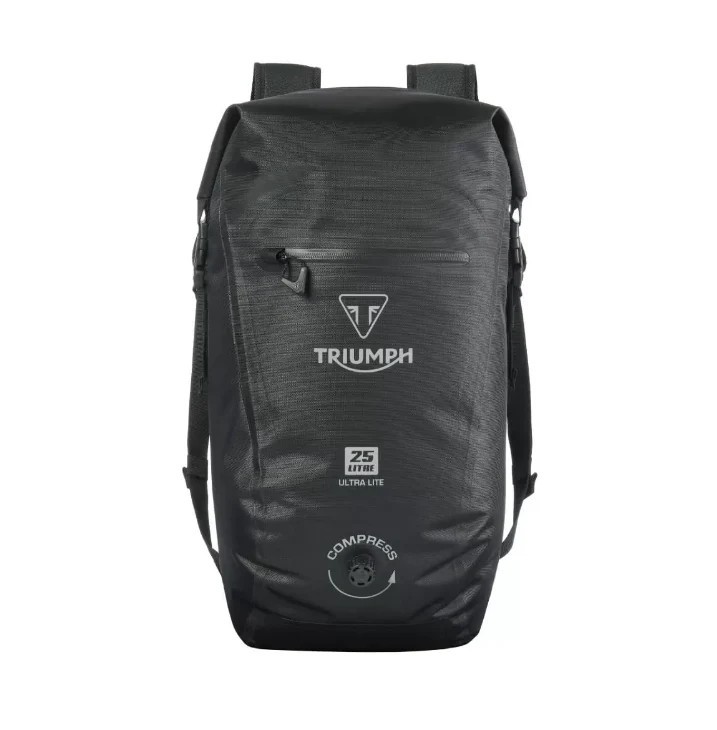 Mochila Ultraligera 25L Original Triumph Negra MLUA24006