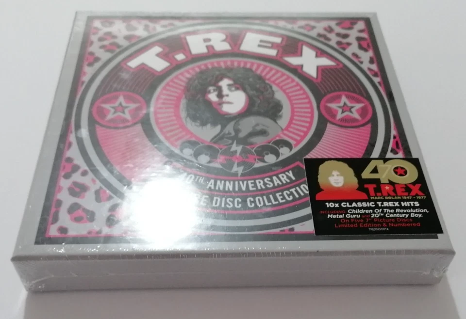 T. Rex 40th Anniversary Picture Disc Collection Box Set Limited Edition - New - Image 4 of 4