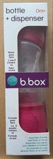 Baby b.box Pink Clear Bottle  Dispenser One Size