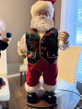 Dancing Santa Rocking Around The Christmas Tree 1999  Works Great!