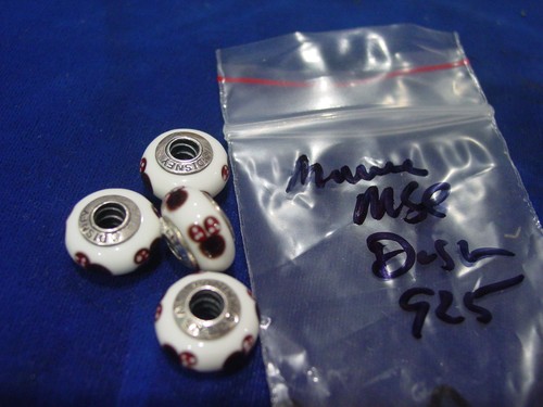 Authentic Pandora Disney Classic Signature Minnie Mouse Murano Moments  Charm