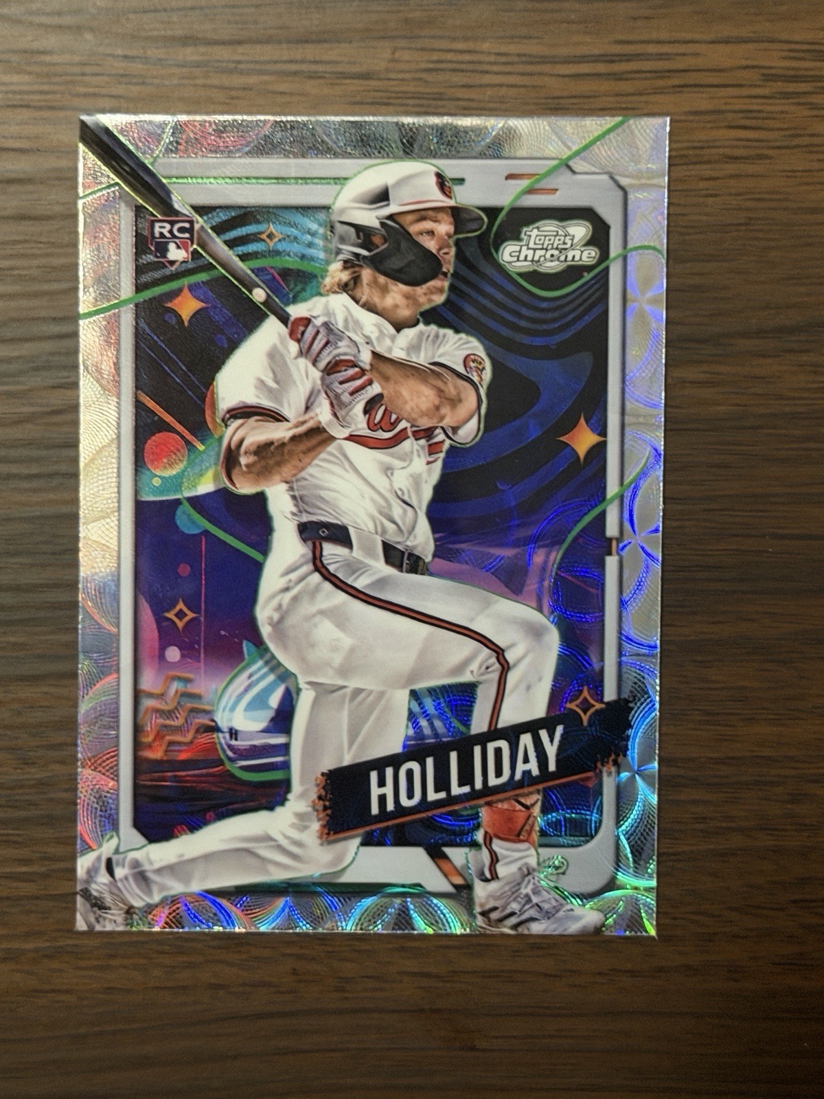2024 Topps Cosmic Chrome - Jackson Holliday #7 Nucleus Refractor (RC)
