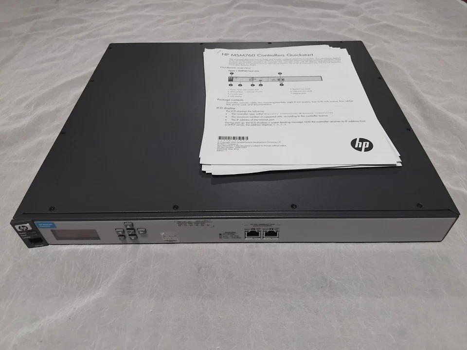 HP MSM 760 Controller 2-Port Gigabit Network Access Mobility Controller/ NEU