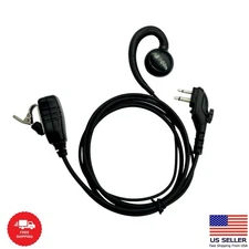 C-Swivel BD502 BD502i Earpiece with Mic Headset for Hytera HYT BD552i BD612i ...