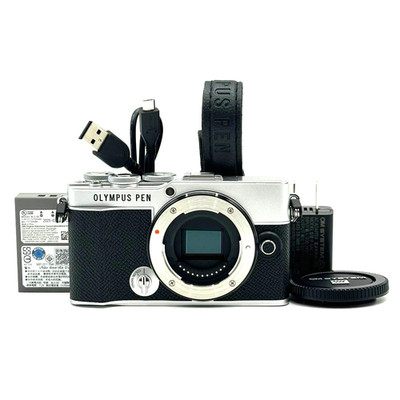 [Top Mint] Olympus PEN E-P7 Digital Mirrorless Silver (Shutter Count: 1.638)