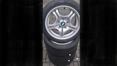 Original BMW M Doppelspeiche 68 R17 Aluradsatz Sommerräder 6mm E46 E36 3er Reihe