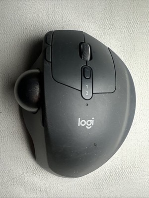 Logi MX Ergo Wireless Bluetooth Trackball Ergonomic Mouse M-R0065 (No Dongle)