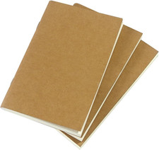 Dotted Notebook Journal, Pocket 3.5 x 5.5 Memo Book - Thick Dot Grid Paper - Tot