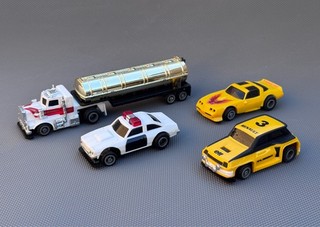 TCR Slotless Car Lot inc Renault 5 Turbo Poniac Firebird Dukes Police & Truck