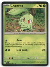 Chikorita 8/217 Ascended Heros Cosmos Holo Pokemon TCG