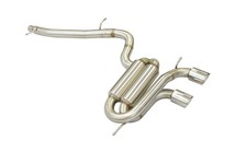 OBX Stainless Catback Exhaust System 2012-2013 VW Golf R MK6 MKVI 2pcs