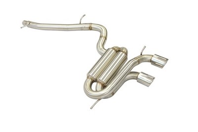OBX Stainless Catback Exhaust System 2012-2013 VW Golf R MK6 MKVI 2pcs
